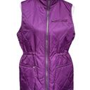 Anne Klein A Line  Nylon Vest Purple Size Small Photo 7