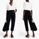 Ba&sh  • Jalia Trousers jeans belted crop high waist paper bag Blackstone denim Photo 3