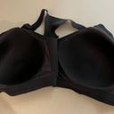 All In Motion  Sports Bra Womens 38DD Black Zip Up Front Wide Strap‎ Active Photo 11