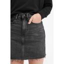 Everlane  Raw Hem The Denim Skirt in Washed Black Photo 45