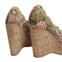 Zigi Soho Zigi Girl Soho platform Cork wedge peep toe shoe 7 M Photo 7