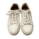 Jack Rogers  Women's Rory Sneaker White leather lace up Size 7 Photo 2