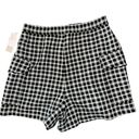 BP  Plaid High Rise Dressy Shorts Size S Photo 4