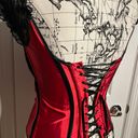 Frederick's of Hollywood Vintage y2k Lace Corset Steampunk Victorian Gothic Satin  Photo 5