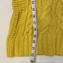 Krass&co LRL Lauren Jeans . Bright Yellow Chunky Cable Knit Turtleneck Sweater Sz Sm Photo 10