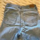 American Eagle Mom straight Jean distressed Photo 1