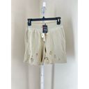 n:philanthropy  SIZE XS Beige Coco Short Distressed Draw String Vintage Bone Photo 1