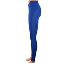 Lululemon Blue Low Rise Stretch Pull On Yoga Activewear Athletic Legging Pants S Photo 1