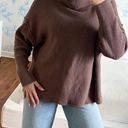 Aerie Brown Turtleneck Sweater Photo 1