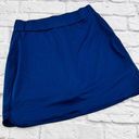 J.Crew  Pull-on Mini Skort W/ Short Women's Small Navy Blue Elastic Waist Stretch Photo 0