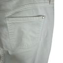DKNY  White Soho Skinny Lightweight Cropped Denim Jeans Pockets Size 8 Photo 3