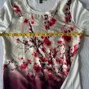 Charlotte Tarantola Cherry Blossom Sweater Size S White Photo 2