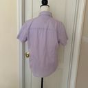 Mountain Lake Woman’s Lavender Short Sleeve Shirt/Top, Sz L Photo 5