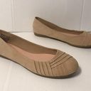 American Eagle  tan round toe flats shoe women size 12 W Photo 0