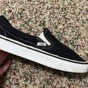 Vans Black Slipons Photo 0