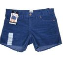 Gap  Womens 4 Frayed Hem Corduroy Short in Ocean Blue NEW Photo 0