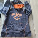 NFL Team Apparel  Chicago Bears Long Sleeve Pullover Sweatshirt Hoodie Womens L Photo 4