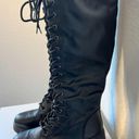 Qupid  Women's Lace Up Combat Boots Photo 1