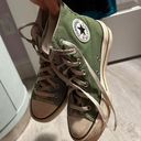 Converse blue and green high top Photo 1