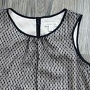 Coldwater Creek Sleeveless Sheer Black Lace Blouse Size Medium Office Career Photo 1