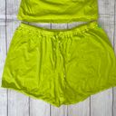 Sleep Sense women L modern fit 2 piece tank top/shorts pajama set green Photo 1