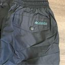 Columbia Vintage  Sportswear Snow Pants Black Waterproof Insulated small 031424 Photo 6