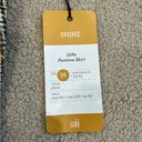 CAbi New with tags  shine pastime skirt in plaid yellow and brown in size medium Photo 4