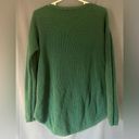 a.n.a womens large green sweater v-neck Photo 7