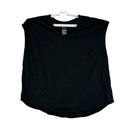 All In Motion  Women's Round Neck Sleeveless Black Blouse Size 1X Photo 0