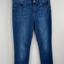 DKNY  Straight Leg Mid Rise Dark Wash Jeans Size 4x30 Photo 8