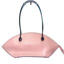 Y2k Vintage Bubblegum Pink Croc Embossed Barbie Aesthetic Fan Bag 90s Barbie Photo 0