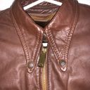 Brooks  leather sportswear inc brown leather jacket Photo 3