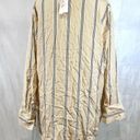 Premise Studio long sleeve mustard yellow and gray Henley top size 1X NWT Photo 2