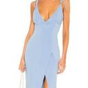 Camila Coelho  Aaliyah Midi Dress in Periwinkle Blue Photo 0