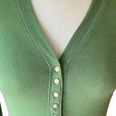 Zenana Outfitters  Green Snap-up Cardigan Sweater ~ Size M Photo 45