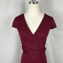 Dress the Population  Dana Dress Bodycon Sheath Burgundy Cocktail Sz Med New Photo 2