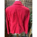 The Loft  Double Button Breasted Jacket/Blazer Long Sleeve Red L Photo 9