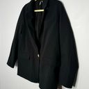 Vince  Single Breasted Blazer in black size XL Photo 2