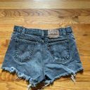 Levi’s Vintage 550 High-Waisted Denim Shorts Photo 3