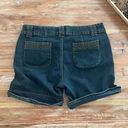 Krass&co I.Q. &  denim cuffed roll dark blue shorts 12 700540 Photo 3