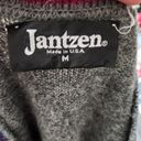 Jantzen Vintage  80s unisex vneck sweater vest size medium Photo 4