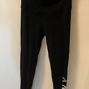 DKNY Sport Black White Grey Leggings Photo 0