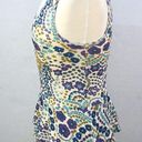 Modcloth Womens Size Small sleeveless floral peplum tank Top Photo 5