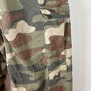 American Eagle Baggy Cargo Pants Camo Tapered Button Fly Pockets Size 12 Photo 10