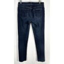 Paige  Jeans Size 30 Navy Blue Skyline Skinny Mid Rise Stretch Cotton Denim 485 Photo 1