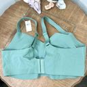 Aerie  NWT Royal Palm Green Real Free Soft Padded Bralette XL Photo 5