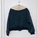 Young Fabulous and Broke  Earhart Sherpa Collar Cropped Puffer Jacket Size L NWT Photo 90