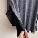 Papaya  Grey and Black Flowy Tank Top, Mesh V-Neck Tank Top, Size Medium Photo 4