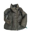 Kenneth Cole  size XS puffer jacket charcoal gray Photo 4