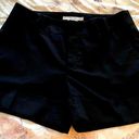 ZARA  black wool blend lagenlook dark academia shorts with pockets, size M fall Photo 0